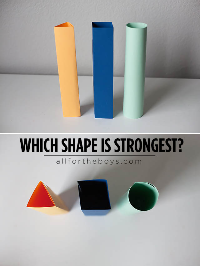 Building Week Part 2 Strong Shapes — All for the Boys