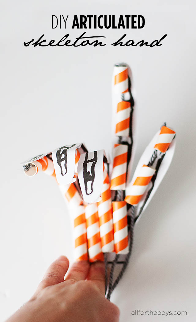 DIY Articulated Skeleton Hand — All for the Boys