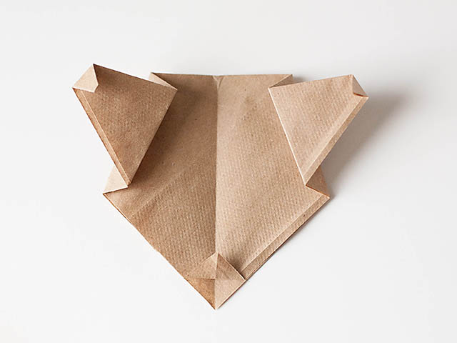 Easy Origami Bear + Disneynature's BEARS printables from All for the Boys blog