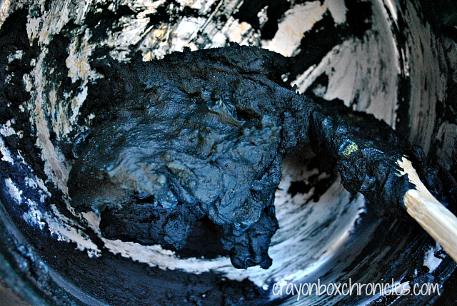 DIY Batman Play Dough