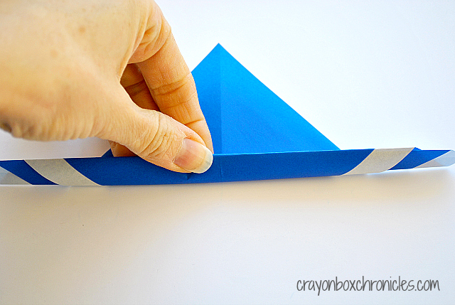 DIY Olympic Origami Bracelets from Crayon Box Chronicles on All for the Boys blog