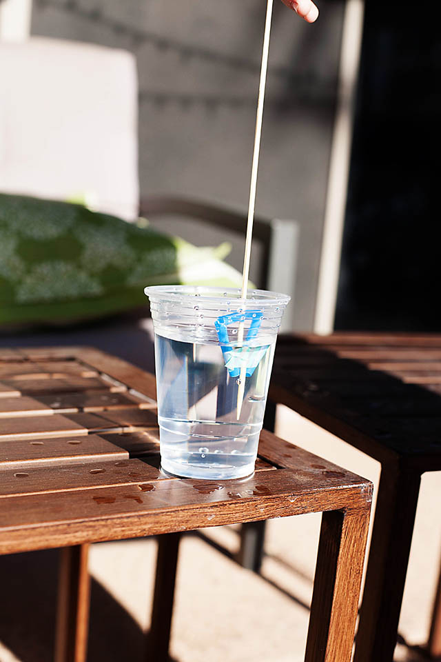 DIY Centrifuge Sprinkler - fun summer activity from All for the Boys blog